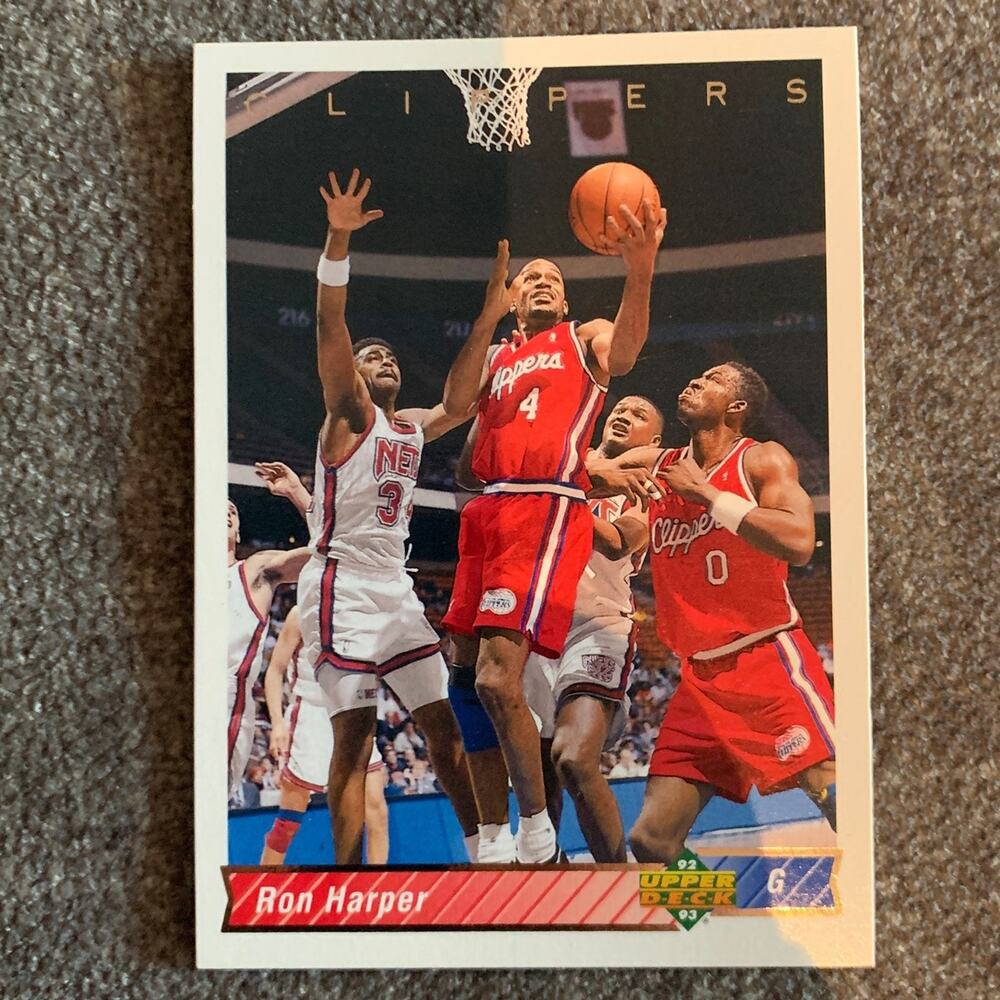 NBA Collectable Ron‎ Harper Card
